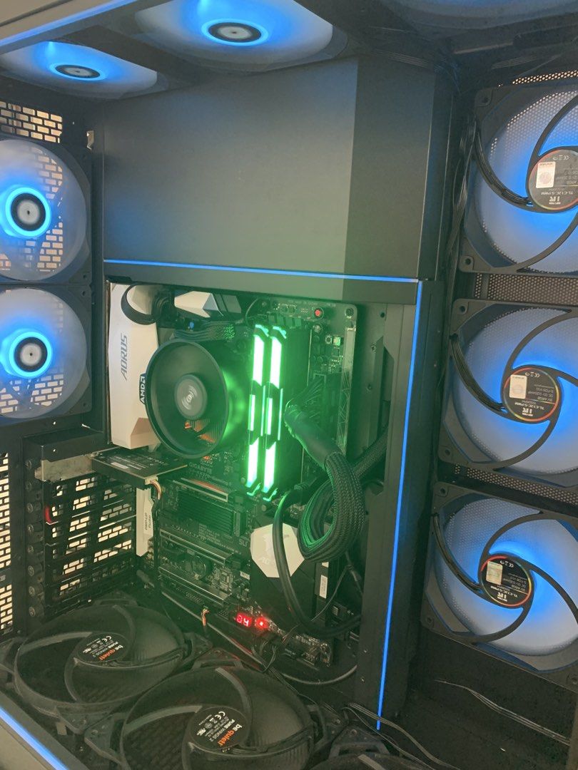 Custom budget desktop pc Ryzen 5 2400G494373124797911040