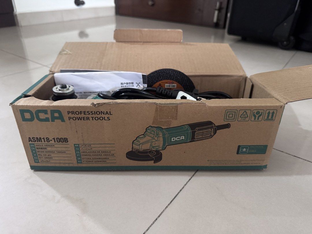 DCA ASM18-100B Angle Grinder Power Tool494691879969116161