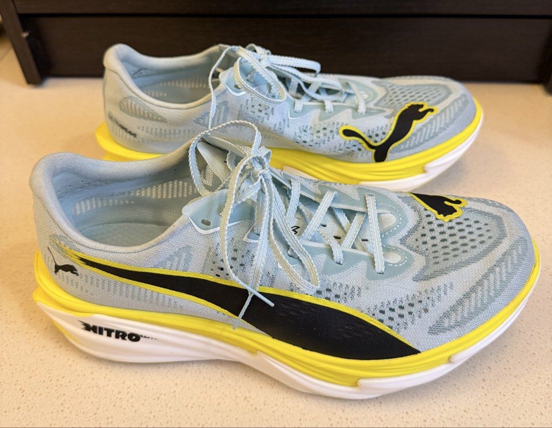 [NEGOTIABLE] Deviate NITRO™ Elite 4 Running Shoes (Category: Activewear) located in Quezon City. Submitted by shop.my.closet123 (Listing ID 1446467615, Image 2). Description: Negotiable Size: Women’s US 8 / UK 5.5 / EU 38.5 / 24.5 cm Condition: 9.5/10 - Used only 4–5 times for HYROX half sims and Incheon relay (2km run + 2 stations). Buyer will shoulder the shipping fee. PM for more photos or inquiries..