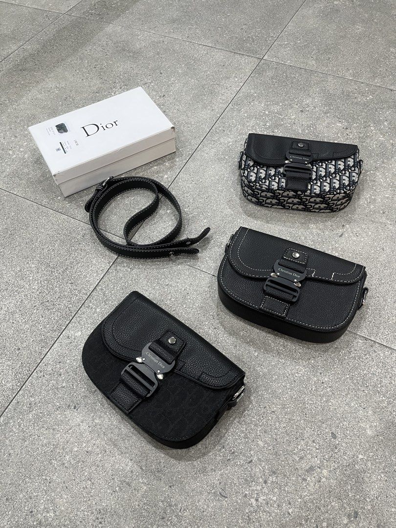 Dior Saddle Bag Black Monogram With Buckle (Category: Luxury Bags & Wallets) located in Caloocan City. Submitted by jhanleymamaril (Listing ID 1446491651, Image 1). Description: Dior mini saddle bag 650 each caloocan south.