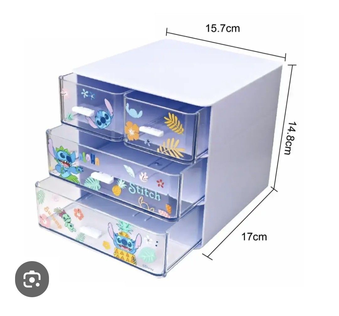 Disney desktop storage box