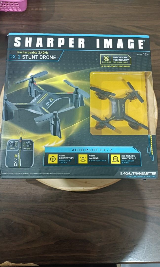Drone - Sharper Image (Category: Drones) located in Pasig City. Submitted by lala_alday (Listing ID 1446504907, Image 1). Description: Drone Bought in the US Never opened/ used.