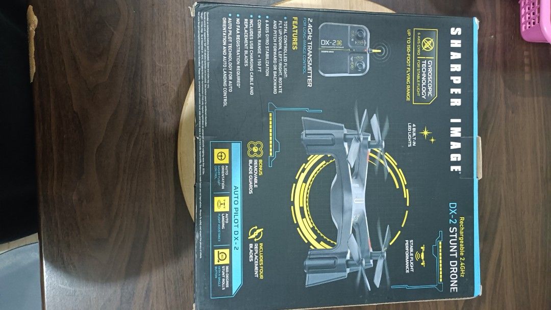 Drone - Sharper Image (Category: Drones) located in Pasig City. Submitted by lala_alday (Listing ID 1446504907, Image 2). Description: Drone Bought in the US Never opened/ used.