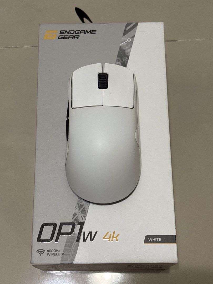 Endgame Gear OP1w 4K Wireless Gaming Mouse White