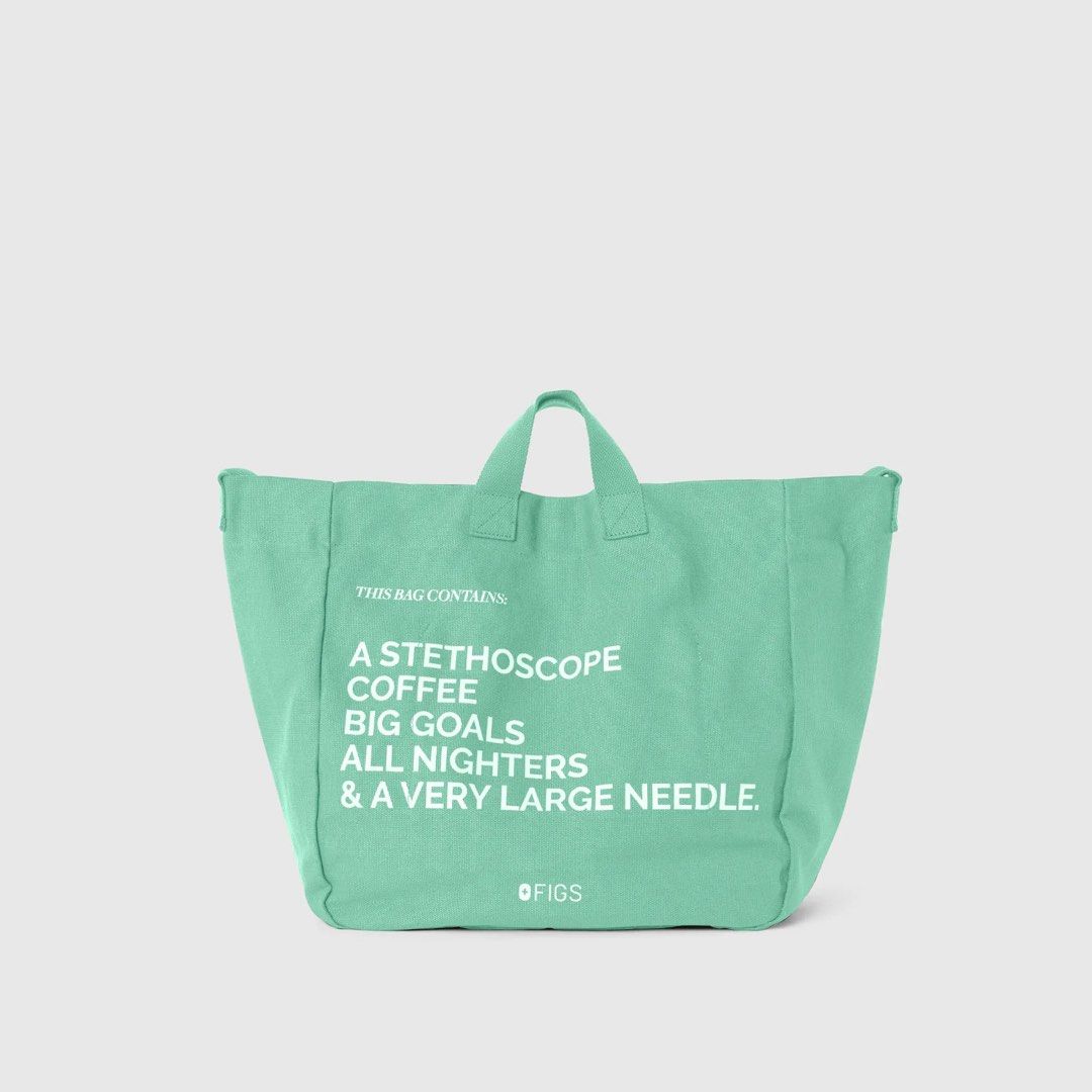 FIGS Tote Bag (Category: Tote Bags) located in Quezon City. Submitted by declutter_p (Listing ID 1446485721, Image 2). Description: FIGS Tote bags for sale! ✨Location: Pasig City ✨Payment first before shipping ✨MOP: Gcash/seabank ✨Delivery: Lalamove around metro manila. LBC for provincial areas 📦🚚 ONHAND and ready to ship Limited stocks - already sold out from the website. Reserve yours now!💗.