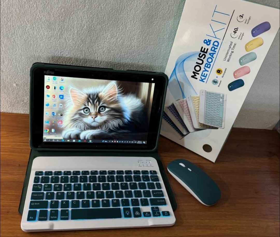 🎯FUJITSU ARROWS TAB Q5010🎯 (Category: Windows) located in Manila. Submitted by lonelyme_1986 (Listing ID 1446400350, Image 3). Description: ‼️BEST SELLER 150PCS NA SOLD OUT NATIN MGA KA LAPTOP ☺️‼️ 📍TABLET WINDOWS 10 FOR FOR SALE📍 (500PCS AVAILABLE ) ✅RETAIL PRICE : 3,900 FIX ⬆️ IF WANT CASE & BLUETOOTH KEYBOARD ,MOUSE JUST ADD 950 👉made in Japan 👉dual camera 🎯FUJITSU ARROWS TAB Q5010🎯 INTEL CELERON N4000 CPU @1.10GHZ (5TH GENERATION) 120