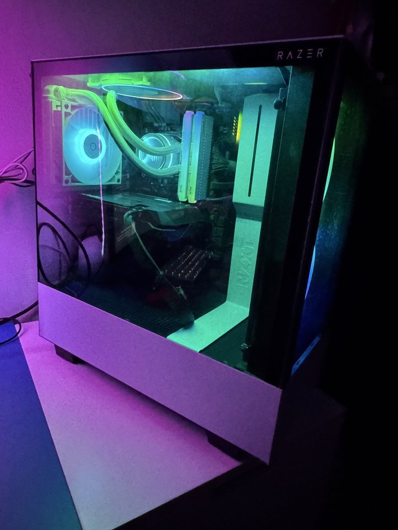 Gaming PC with NZXT H510 White Case494881656160931841