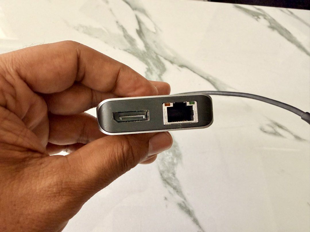 GoldenRAM USB-C docking station (Category: Cables & Adaptors) located in Kuala Lumpur. Submitted by julian_balogh (Listing ID 1446452107, Image 3). Description: GoldenRAM USB-C docking station Tested and working good. .