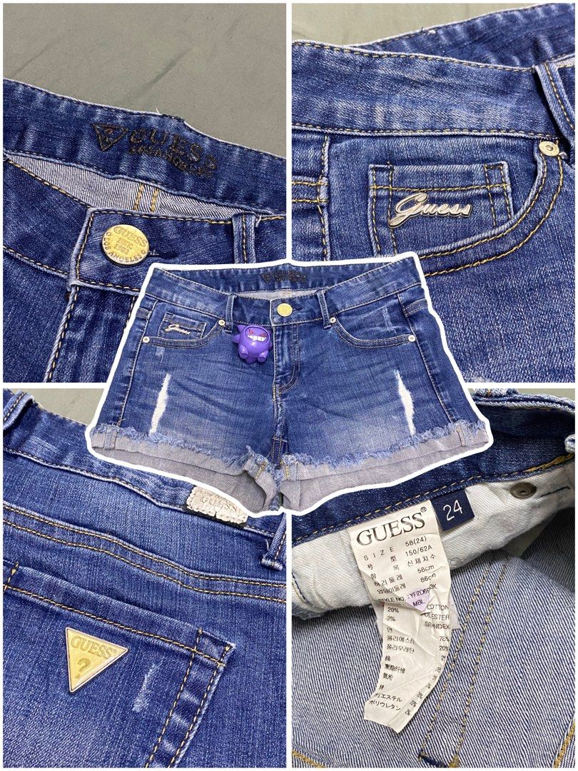 Guess denim low-rise shorts (Category: Shorts) located in Naga. Submitted by jamesarkkkk (Listing ID 1446524802, Image 1). Description: .