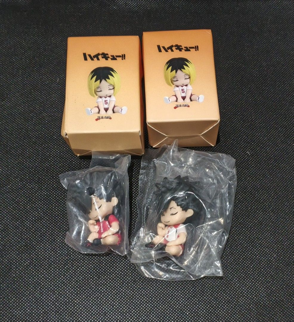 Haikyuu!! Chibi Figures Kuroo Tetsurou (Category: Designer & Blind Box Toys) located in Agdangan. Submitted by lumiis (Listing ID 1446533168, Image 1). Description: Haikyuu Katazun Kuroo Tetsurou 400 set - Both figures are brand new and sealed in their original boxes •mop: gcash gotyme maribank •mod: j&t •laguna.