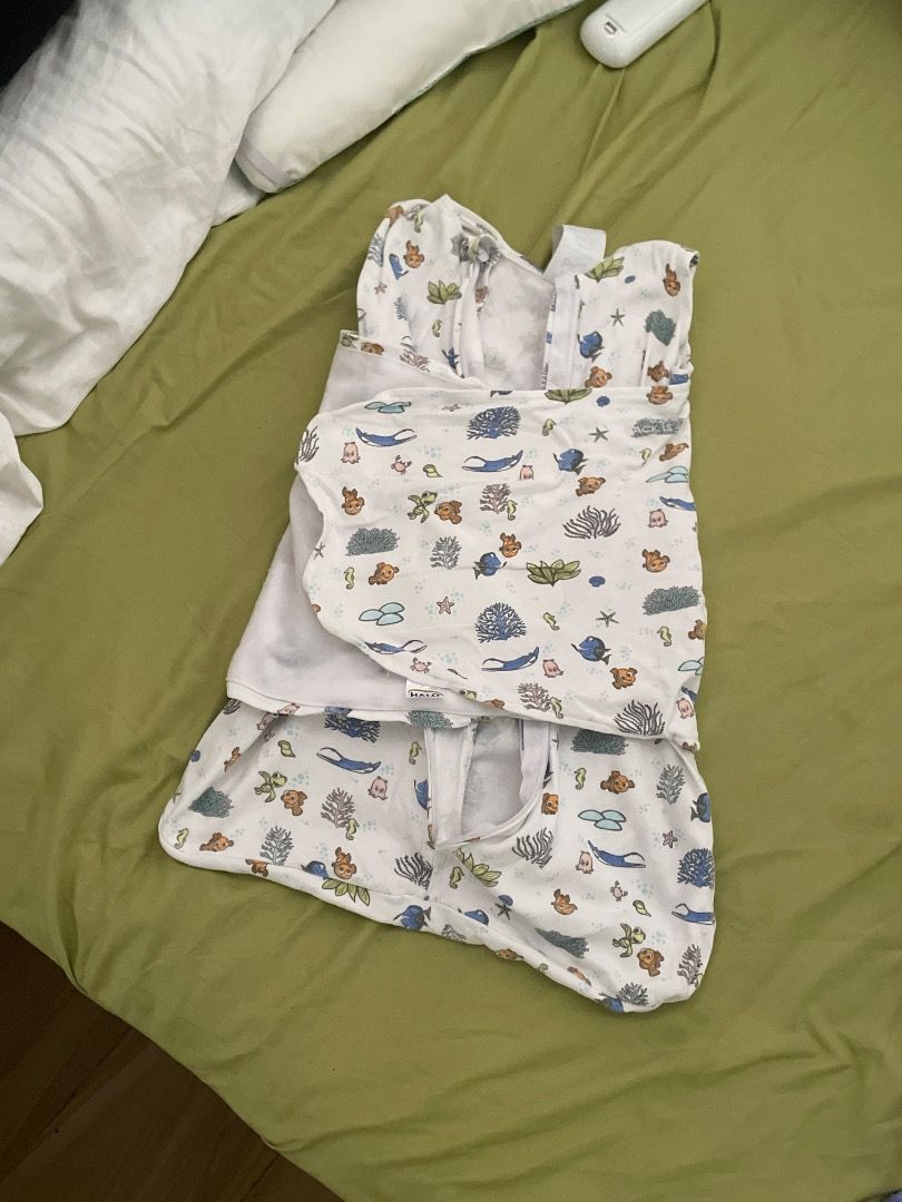 HALO Limited Edition NEMO SleepSack Swaddle (Category: Baby Toiletries & Grooming) located in Santa Rosa. Submitted by arkaivess (Listing ID 1446425819, Image 1). Description: Finding Nemo 0-3 months Got this new for 1.4k.