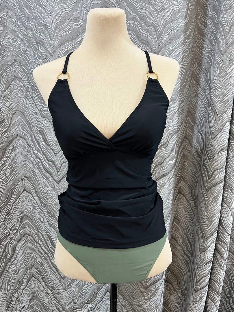 Halter Tankini Ruched Top Highwaist (Category: Bikinis & Swimsuits) located in Mandaluyong City. Submitted by cherie.stashapparel (Listing ID 1446488782, Image 1). Description: .