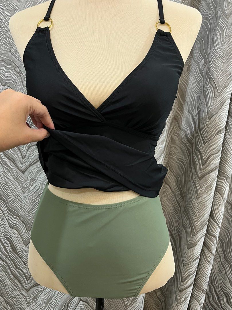 Halter Tankini Ruched Top Highwaist (Category: Bikinis & Swimsuits) located in Mandaluyong City. Submitted by cherie.stashapparel (Listing ID 1446488782, Image 2). Description: .