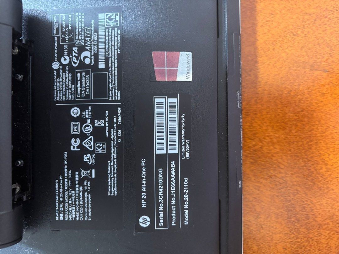 HP Pavilion 20 All-in-One PC494625042580776963