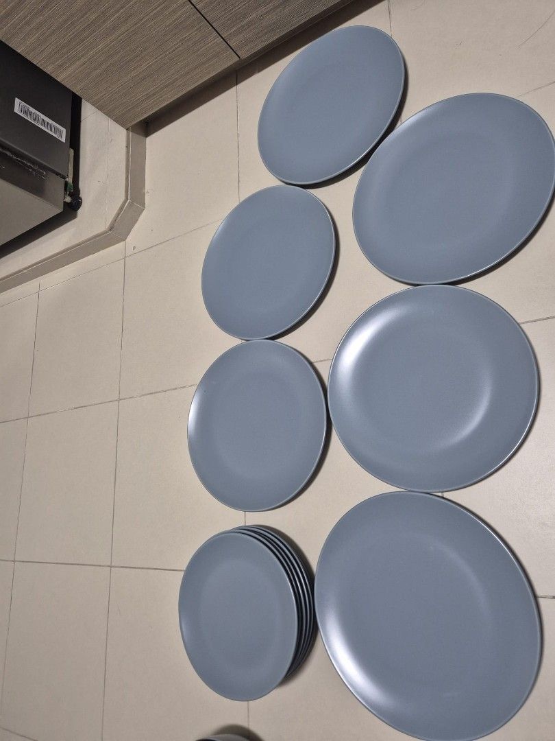 IKEA 365+ Dinnerware Set - Grey494450305065953283