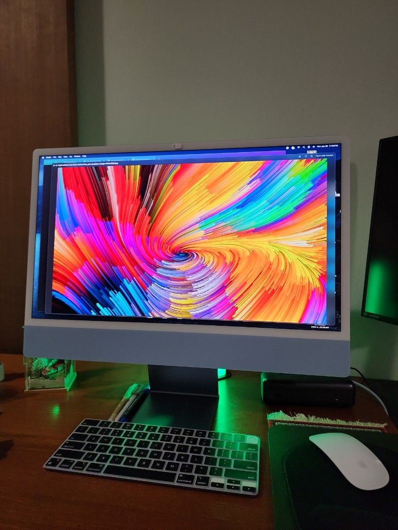 Imac M3 Blue 24inch495001942004213760