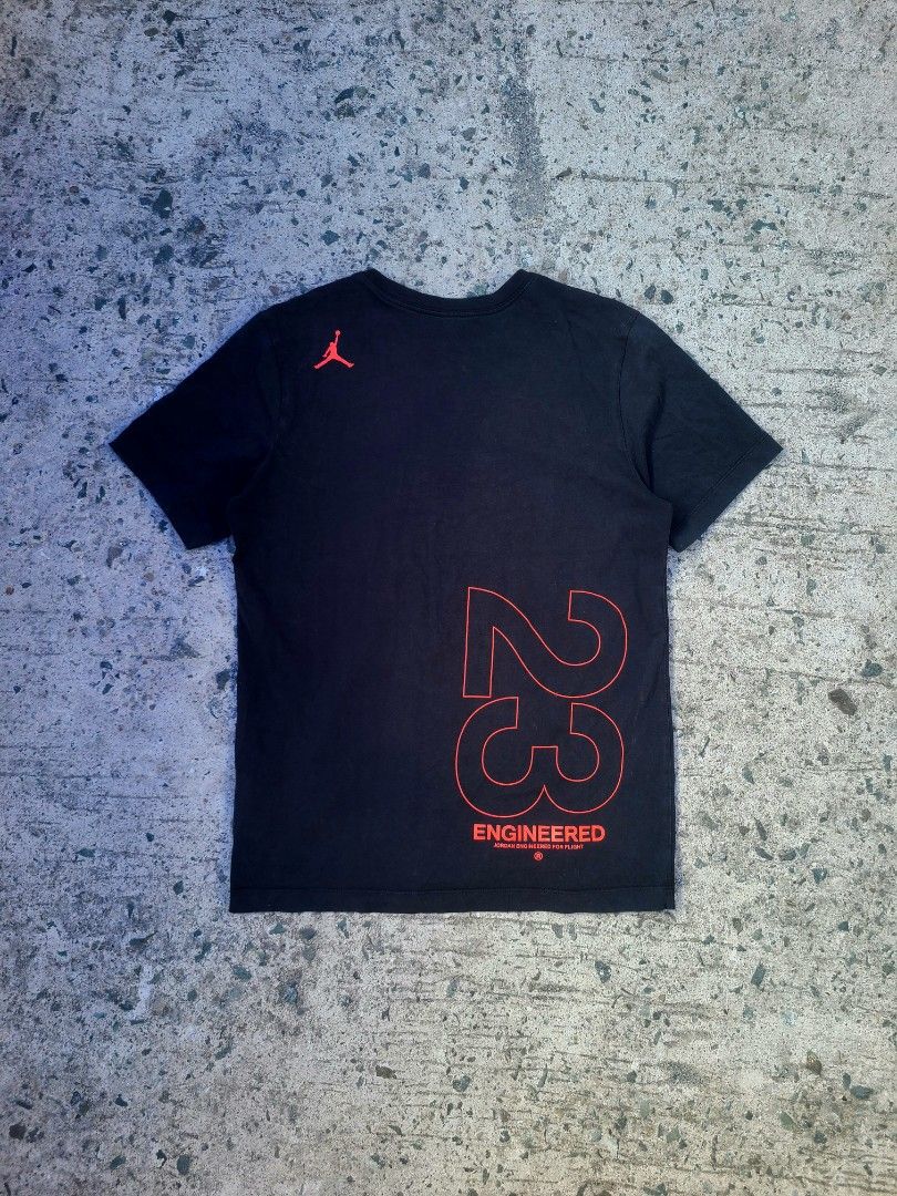 Jordan 23 Engineered T-Shirt Black Size M (Category: Tshirts & Polo Shirts ) located in Rizal. Submitted by stoo_cee (Listing ID 1446493750, Image 2). Description: Jordan 23 Engineered Excellent Condition 19 x 27 9.2/10 No issue 450📩.