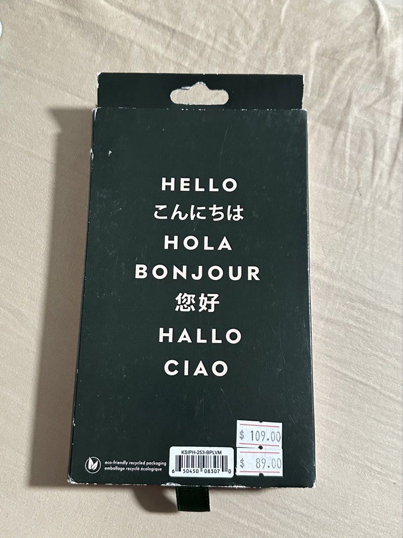 Kate Spade Karl Lagerfeld iPhone 14 Pro Max Case (Category: Cases & Sleeves) located in Las Pinas. Submitted by sharkylushy19 (Listing ID 1446501722, Image 2). Description: Almost brand new, na-stock lang (box is opened) Original price: $89 or ₱5,450 Selling for ₱1,200 - Negotiable for sure buyer Around Los Baños delivery thru Lalamove (shouldered by buyer).