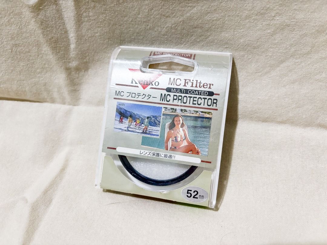 Kenko Lens Filter MC Protector (for 52mm Nikon Lens with case) (Category: Lens & Kits) located in Manila. Submitted by cupboard.underthestairs (Listing ID 1446433385, Image 1). Description: • Bought in Japan for ₱ 1100 (originally for our 52mm Nikon Lens • Brand is Kenko • Brand new, sealed and unused, never taken out of the hard case as shown on photos • Please check if your lens is compatible with this filter. For 52mm lens only. We will not be
