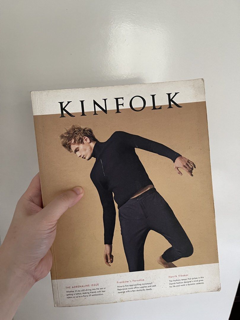 Kinfolk Magazine Volume Nineteen - The Adrenaline Issue (Category: Magazines) located in Imus. Submitted by dffabellon (Listing ID 1446352638, Image 1). Description: - Kinfolk Magazine, Volume Nineteen - Theme: 'The Adrenaline Issue' - Content: Explores Scandinavian design, features 'The Odells' - Ideal for: Design and lifestyle enthusiasts - Condition: Minor wear on cover and edges due to storage.