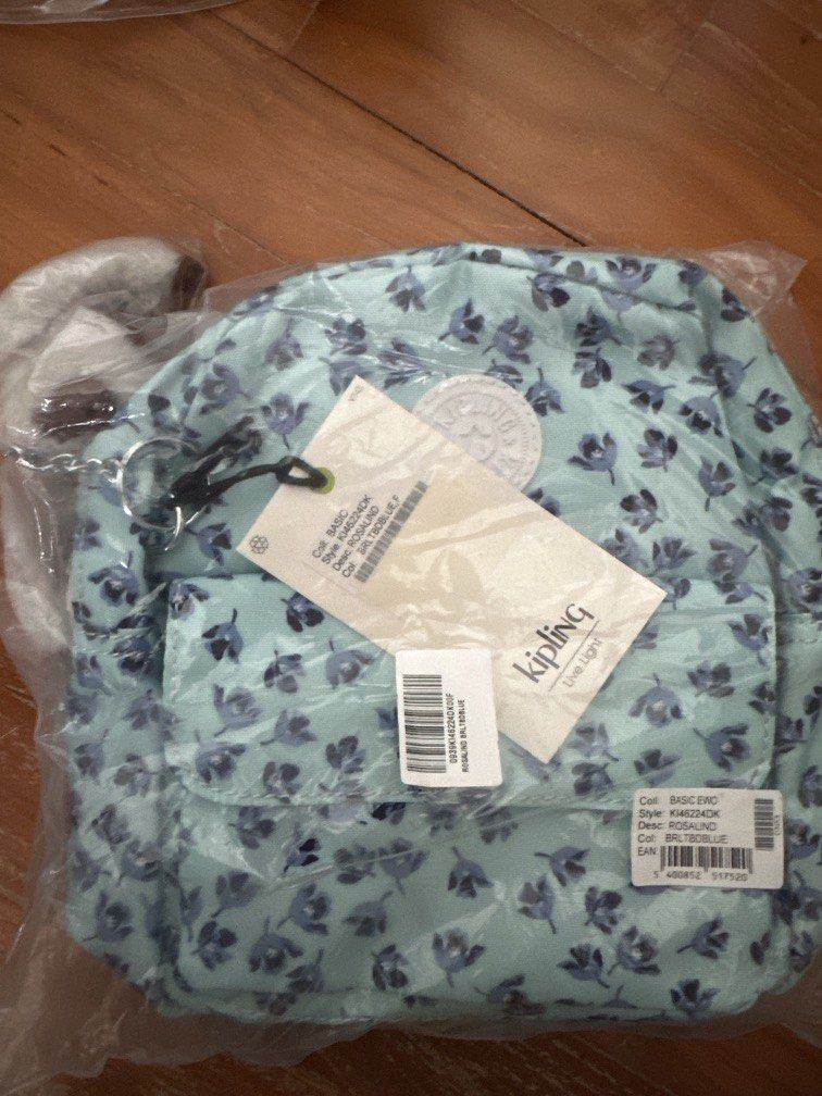 Kipling mini backpack (Category: Backpacks) located in Singapore. Submitted by viralvaultsg (Listing ID 1446400523, Image 1). Description: Brand new in packaging tiny kipling backpack $40 Dm if int !.