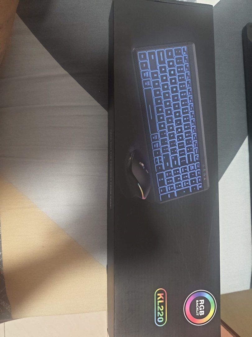 KL220 RGB Backlit Keyboard and Mouse Combo494519134506854400