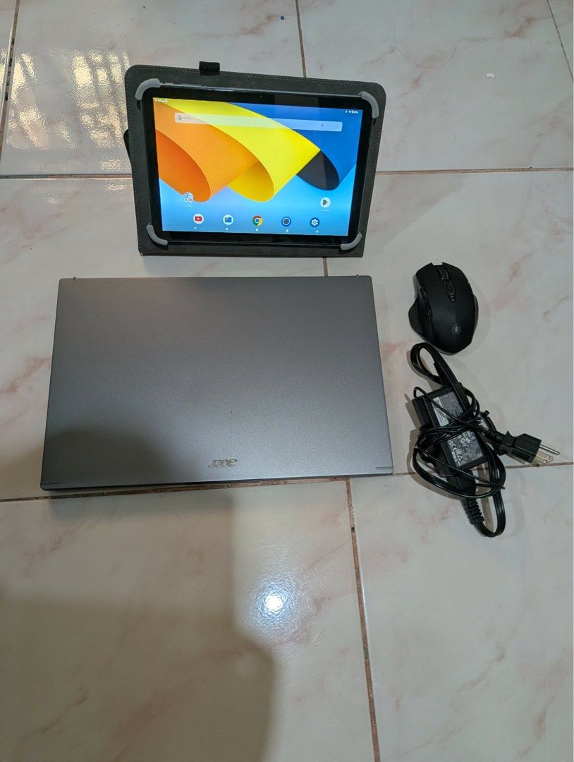 Laptop and Tablet (Category: Laptops & Notebooks) located in Manila. Submitted by zenfox.bc4dcc (Listing ID 1446455409, Image 2). Description: 💻📱 BUNDLE FOR SALE – PHP 15,000 Acer Aspire 15 Laptop + BYYBUO 10.1” Android Tablet ✅ Both gadgets are SECOND-HAND ✅ Fully tested and in good working condition ✅ Meet-up and testing available 💻 Acer Aspire 15 Laptop Specifications: • Intel Core 5 120U Processor • 8GB DDR5 RAM (5200 MT/s) • 477GB SSD Sto
