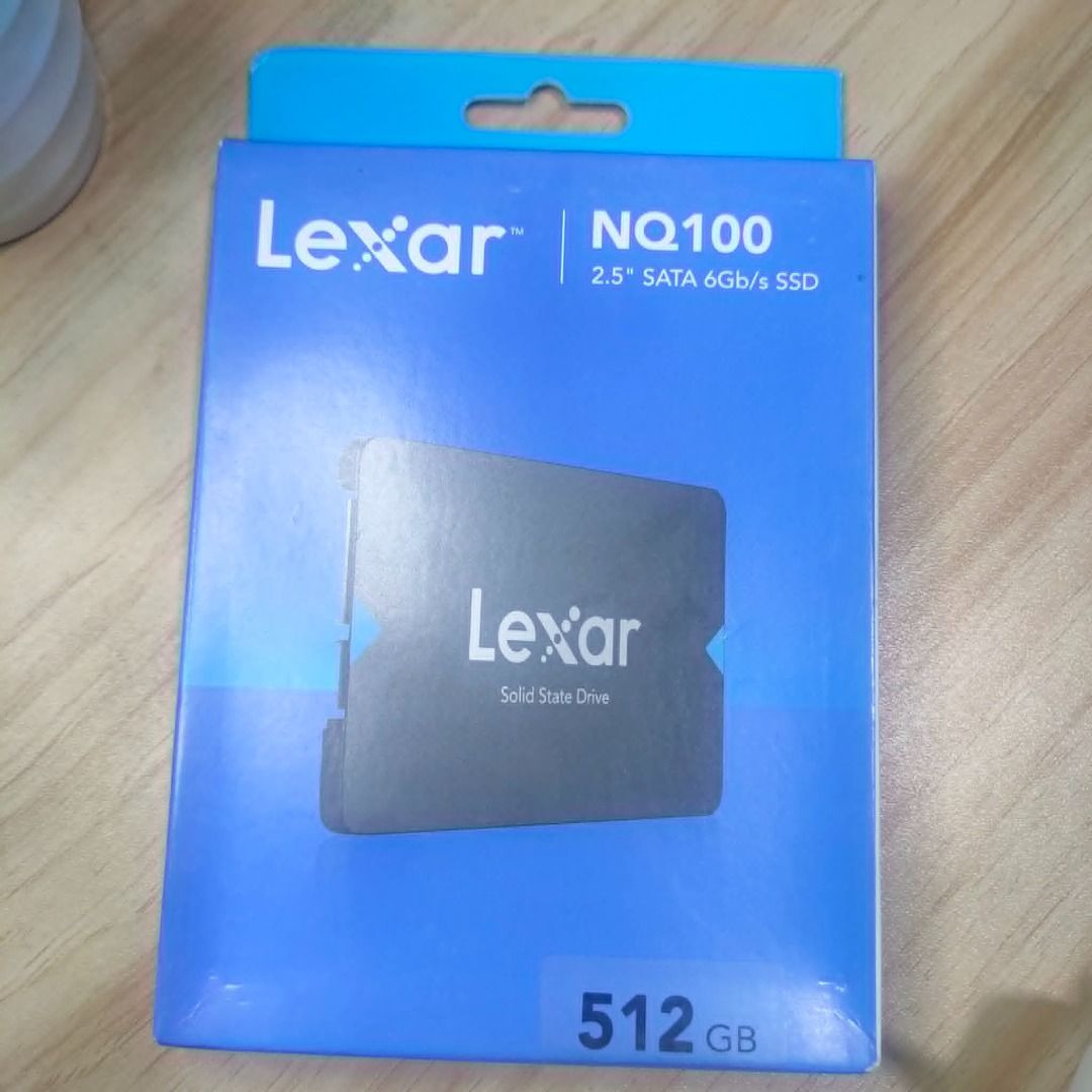 Lexar NQ100 512GB SATA SSD 💾 (Category: Hard Disks & Thumbdrives) located in Santa Maria. Submitted by victorioustech (Listing ID 1446459855, Image 3). Description: ⚡ Give your PC a speed boost! Lexar NQ100 512GB SATA SSD 💾 💰 PRICE - PHP 3,890 ✅ 512GB Storage Capacity ✅ 2.5" SATA III (6Gb/s) Interface ✅ Faster Boot Up ✅ Faster Application Loading ✅ Silent Operation ✅ Low Power Consumption ✅ Shock Resistant ✅ Reliable Performance Perfect for: �