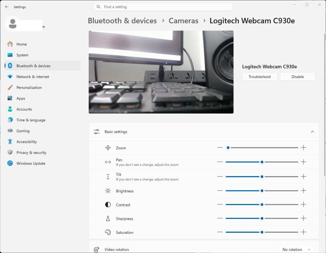 Logitech Webcam C930e HD 1080p494508149205913601