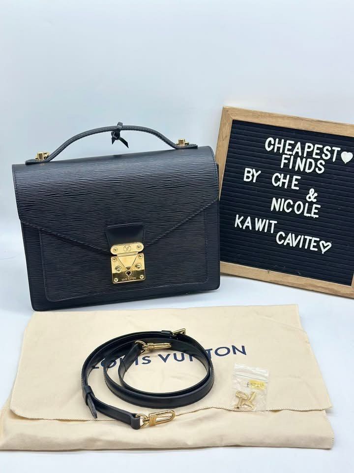 Lv Monceau Epi Leather (Category: Luxury Bags & Wallets) located in Cavite. Submitted by checherosales (Listing ID 1446379003, Image 2). Description: Send us pm for more details guaranteed authentic.