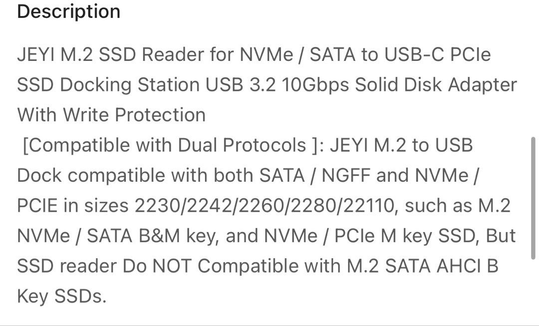 M.2 SSD dock494780080980633601