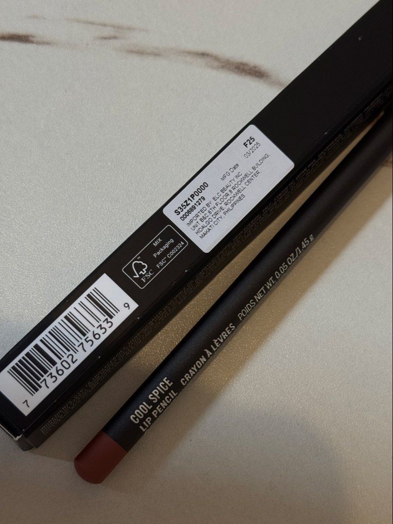 MAC Lip pencil in shade Cool Spice (Category: Makeup) located in Quezon City. Submitted by quirksandcurls (Listing ID 1446355100, Image 2). Description: .