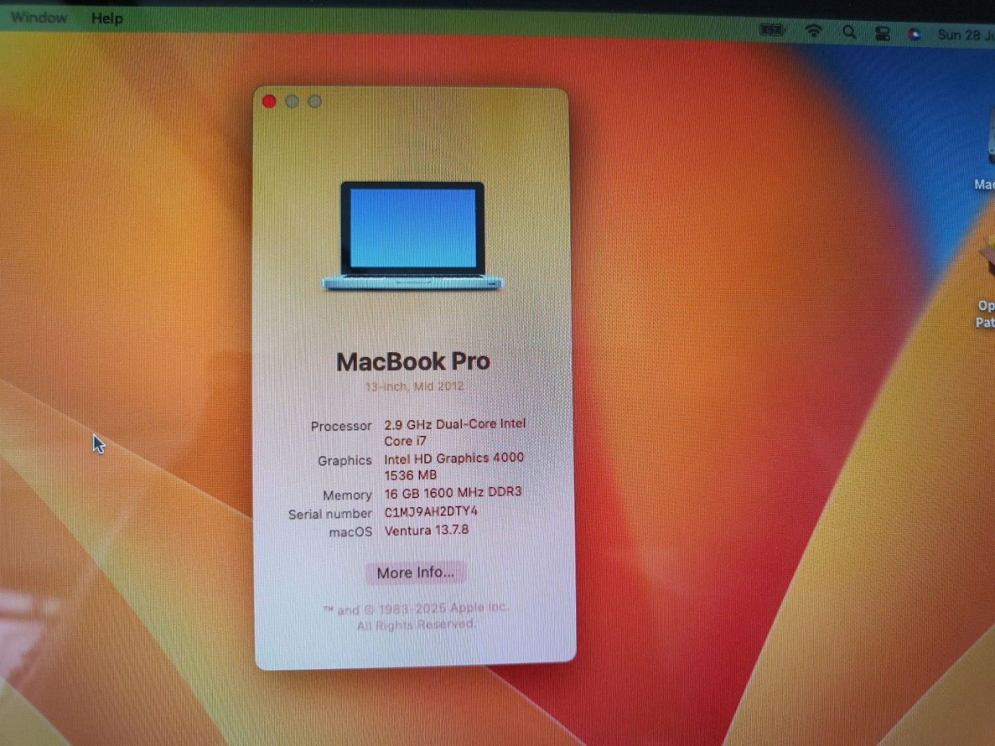 MacBook Pro A1278494621980141168641