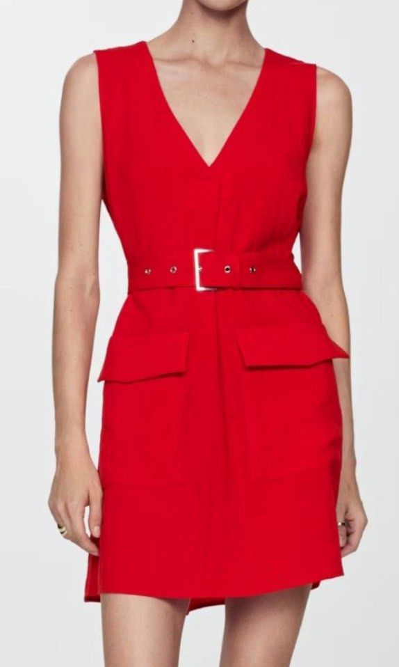 MANGO RED DRESS WITH POCKET AND BELT DRESS MERAH SALE FROM 399‼️ (Kategori: Gaun & Rok) berada di Jakarta Barat. Dikirim oleh various.store (ID iklan 1446356872, Gambar 1). Deskripsi: Defect foto terakhir Ld 90 pjg 85 cm Join wa grup di highlight ig @ krsn. id 100% original, limited stock 1 pcs only. Grab it fast❣️ .