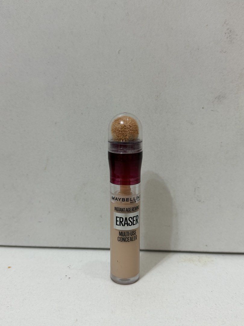 Maybelline Instant Age Rewind Concealer in 100 (Category: Makeup) located in Manila. Submitted by chi.declutters_ (Listing ID 1446528574, Image 1). Description: - used 2-3x only - rfs: dont use anymore - pm for more pics/info.