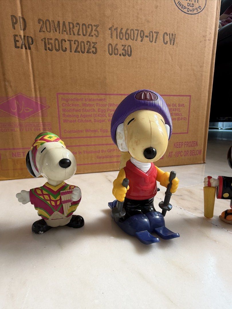 McDonald's Snoopy Happy Meal Toys Collection, Toys & Collectibles ...