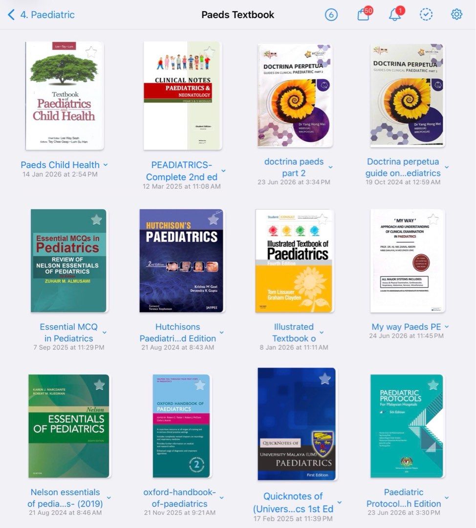 Medbook: Combo Major posting books (IM, Surg, Paeds, O&G (Category: Textbooks) located in Petaling Jaya. Submitted by farhana_alya (Listing ID 1319032911, Image 2). Description: Text @Farhana_Alya once order is submitted Not physical books please refer tele first.