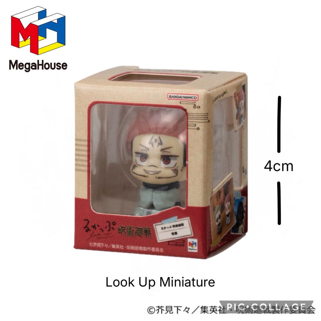 MEGAHOUSE Jujutsu Kaisen Look Up Miniature Figure Collection 4cm Mini Sukuna Choso Itadori Megumi Rukappu Mini Figure Gashapon Japan Original Licensed Product (Category: Toys & Games) located in Petaling Jaya. Submitted by darzylla (Listing ID 1446440145, Image 2). Description: Please refer to the link below for stock https://tinyurl.com/bddzx8dd Thank you.