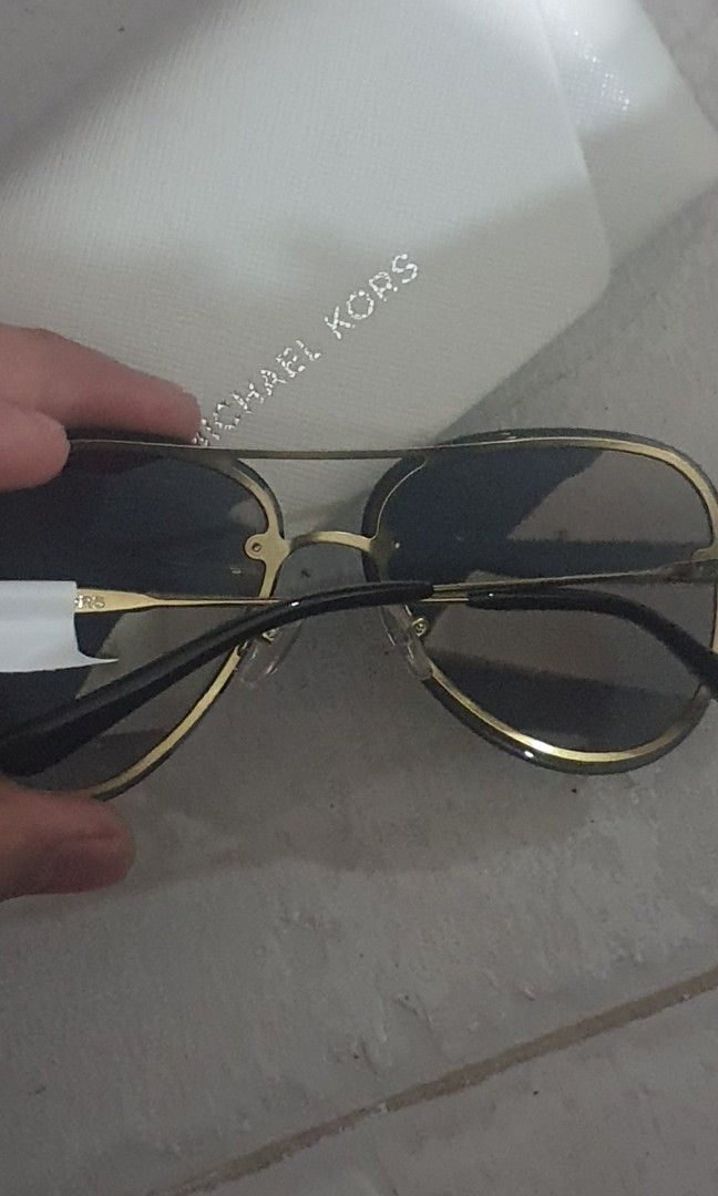 Michael Kors Women's Sunglasses (Category: Sunglasses & Eyewear) located in Tarlac. Submitted by gunz__ (Listing ID 1446512232, Image 2). Description: Brand new From US ₱9900 + shipping fee (shipped via J&T) MOP: Gcash PM if interested.