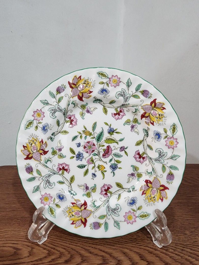 Minton Snack plate 7.5" (Category: Dinnerware & Cutlery) located in Makati City. Submitted by amine_antiguo (Listing ID 1446455411, Image 1). Description: minton haddon hall snack plate 7.5" 9/10 condition 750 only.
