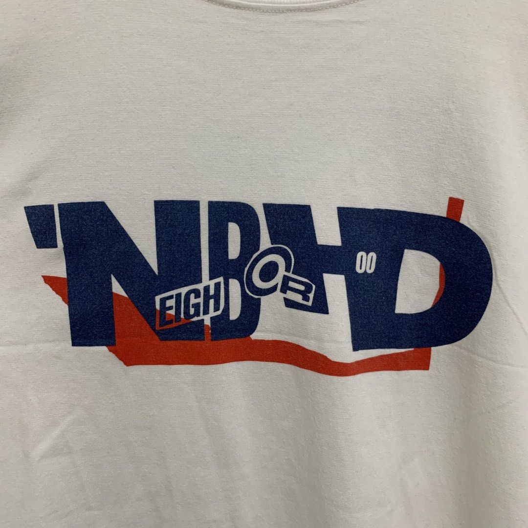 Neighborhood SS-20 Logo Shirt (Category: Tshirts & Polo Shirts ) located in Tagaytay City. Submitted by deetstreet (Listing ID 1446351159, Image 3). Description: Arm pit to arm pit: 22.5 Shoulder: 21.5 Sleeve: 9 Hem: 23 Length: 28 + sf.