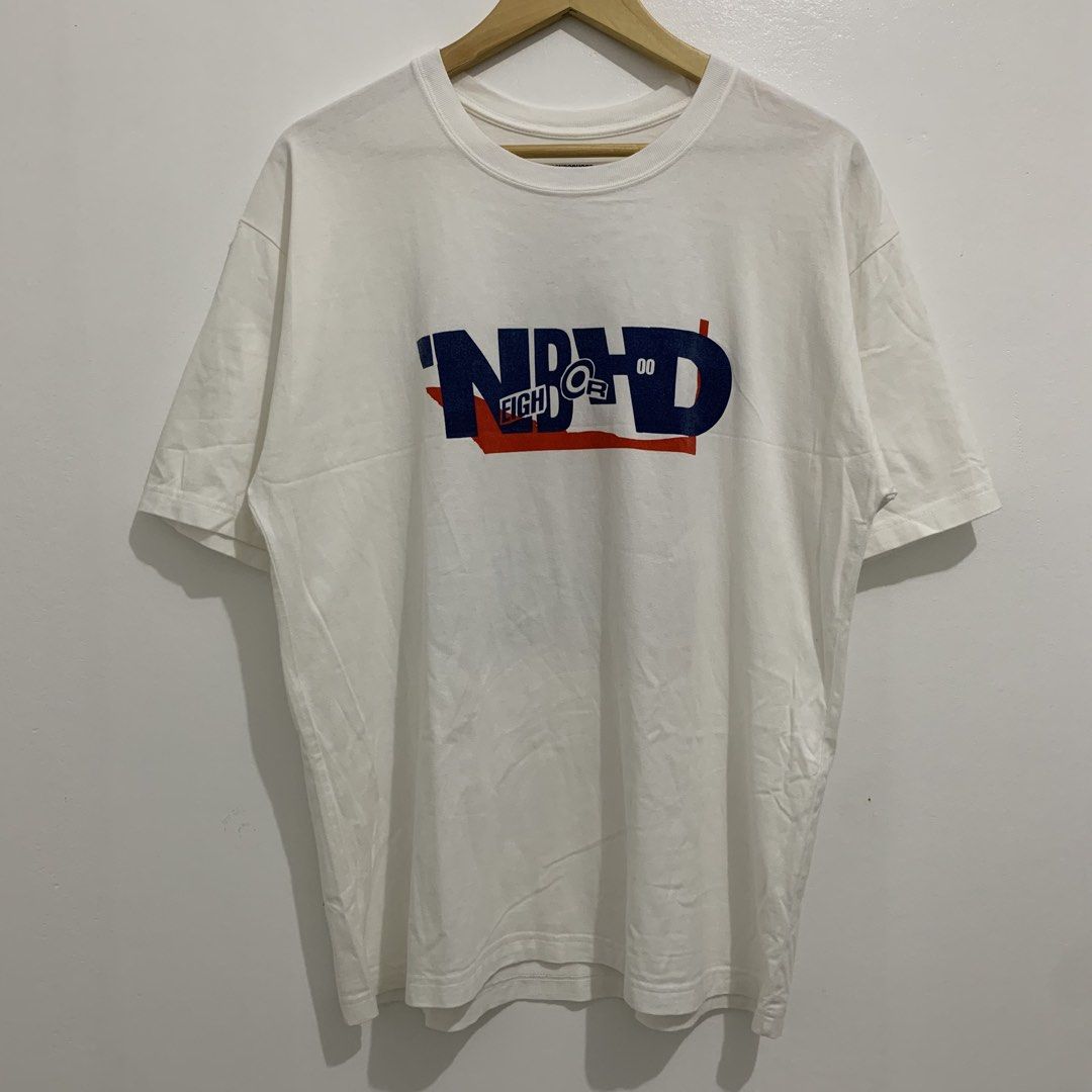 Neighborhood SS-20 Logo Shirt (Category: Tshirts & Polo Shirts ) located in Tagaytay City. Submitted by deetstreet (Listing ID 1446351159, Image 2). Description: Arm pit to arm pit: 22.5 Shoulder: 21.5 Sleeve: 9 Hem: 23 Length: 28 + sf.