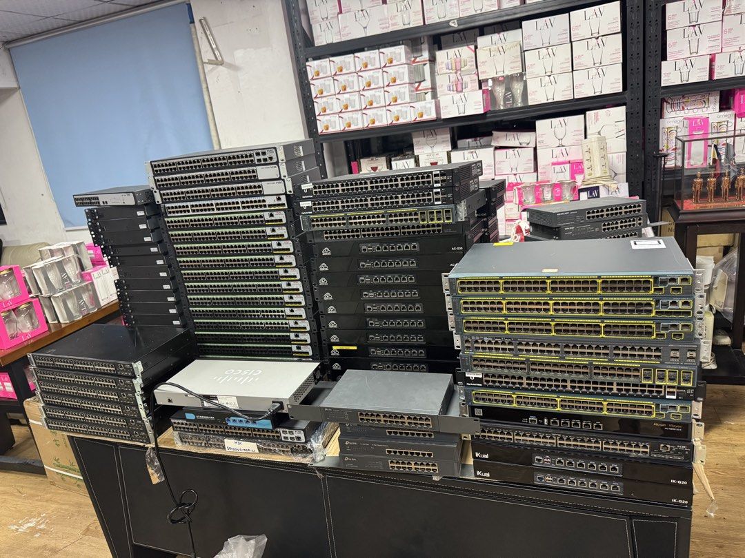 Network Switch Hub (Category: Networking) located in Manila. Submitted by marquezpa52205 (Listing ID 1446484873, Image 1). Description: - Lot of Network Switches (Cisco & other brands) - All units confirmed in good working order - Ideal for network upgrades or as spare parts - Ready for pickup.