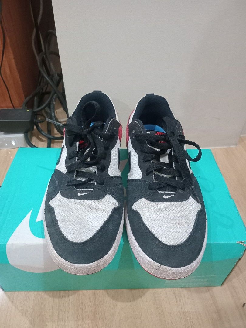 Nike SB Dunk Low Pro Sneakers (Category: Sneakers) located in Bacoor. Submitted by happydolphin.239038 (Listing ID 1446348694, Image 3). Description: - Nike SB Dunk Low Pro sneakers - Classic Black, White, and Red colorway - Iconic skate shoe design - Includes original box - Ideal for everyday wear and skating.