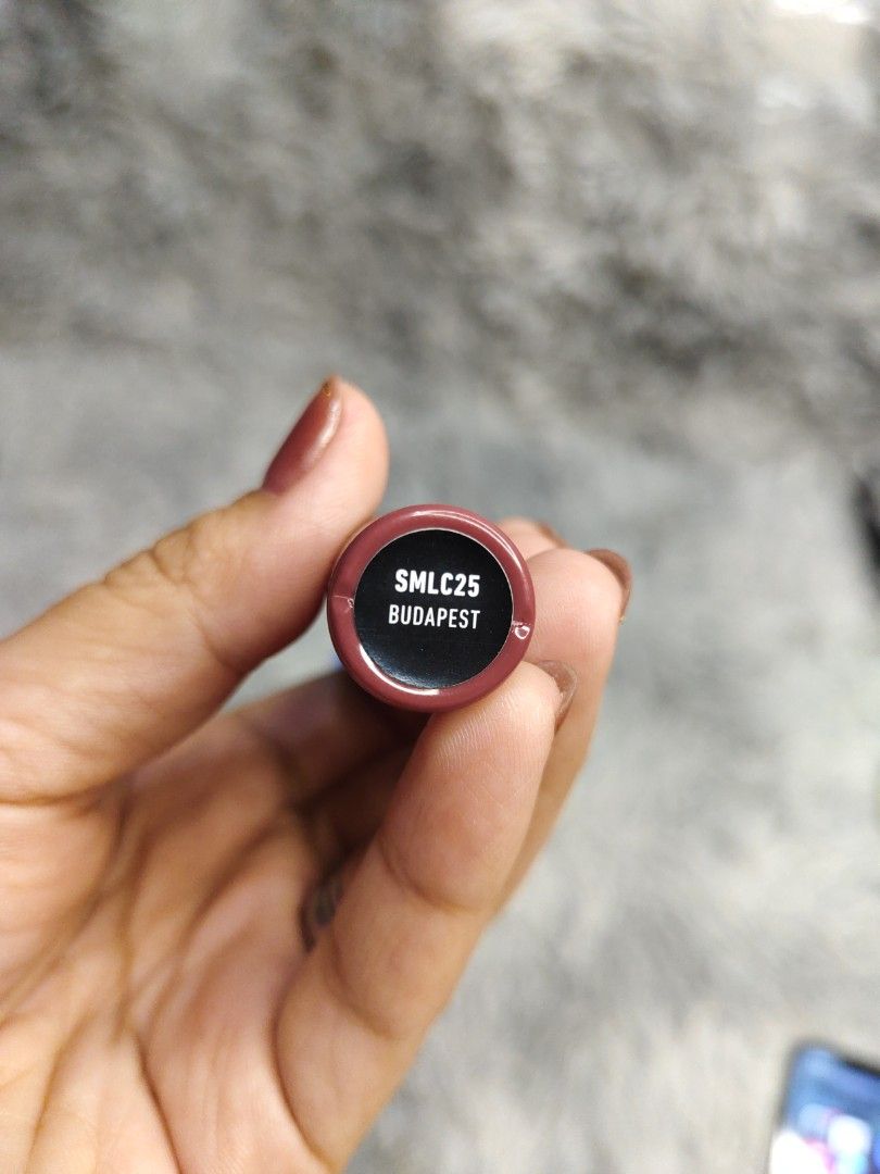 NYX Soft Matte Lip Cream - Budapest (SMLC25) (Category: Makeup) located in Quezon City. Submitted by deserierig21971 (Listing ID 1446492427, Image 3). Description: - NYX Soft Matte Lip Cream - Shade: Budapest (SMLC25) - Popular liquid lipstick formula - Beautiful muted berry shade - Perfect for everyday wear - Lightly used, plenty of product remaining.