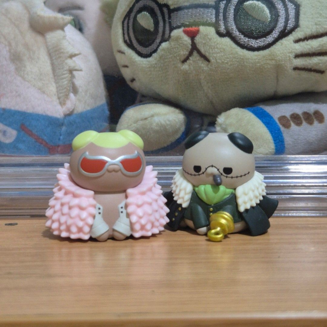 One Piece Mega Cat Project - Doflamingo & Crocodile (Category: Figurines & Statues) located in Paranaque City. Submitted by darkin.birb (Listing ID 1446509607, Image 1). Description: 🚫 NO to sensitive & impatient buyers 🚫 NO meet-ups for now, shipping only ↳ with original box 💵 300 each 💵 Take all for 550 RFS: I will be focusing on my other collection instead 📧 DM if interested, will send more pictures 💳 MOP: GCASH/BPI 📮 MOD: J&T (📍Paraña