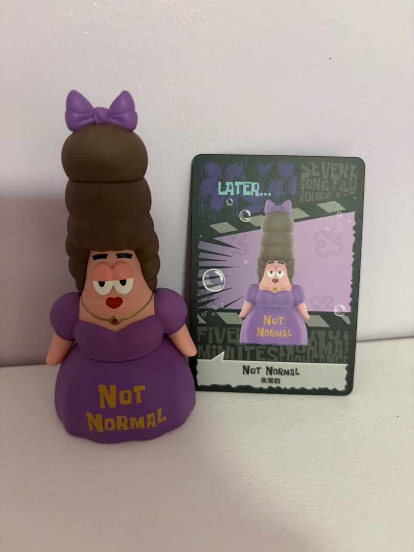 Patrick Star Not Normal Spongebob Life Transitions Pop Mart Blind Box (Category: Designer & Blind Box Toys) located in Antipolo. Submitted by buynami (Listing ID 1446359358, Image 1). Description: With card only .