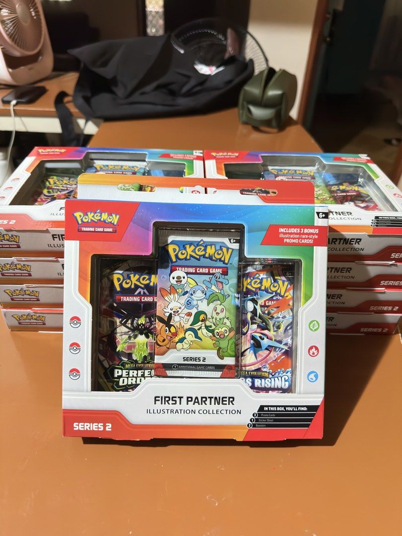Pokemon First Partner Illustration Collection Series 2 (Category: Raw Singles) located in Taguig. Submitted by rossneaker (Listing ID 1446363350, Image 1). Description: Selling Pokemon TCG First Partner Illustration Collection Series 2 11 pcs available - ALL SEALED Php 3,000 each Mop: Gcash / Cash / Bank Transfer Meetup at Vistall Taguig Dm.