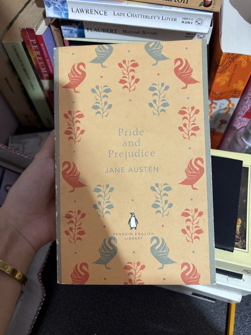 Pride and Prejudice Penguin English library (Category: Storybooks) located in Manila. Submitted by frenchapril (Listing ID 1446458555, Image 1). Description: Jane Austen’s Pride and Prejudice in Penguin English Library edition - visible foxing - light shelf wear - tanning Dm for more info 📍metro mnl.