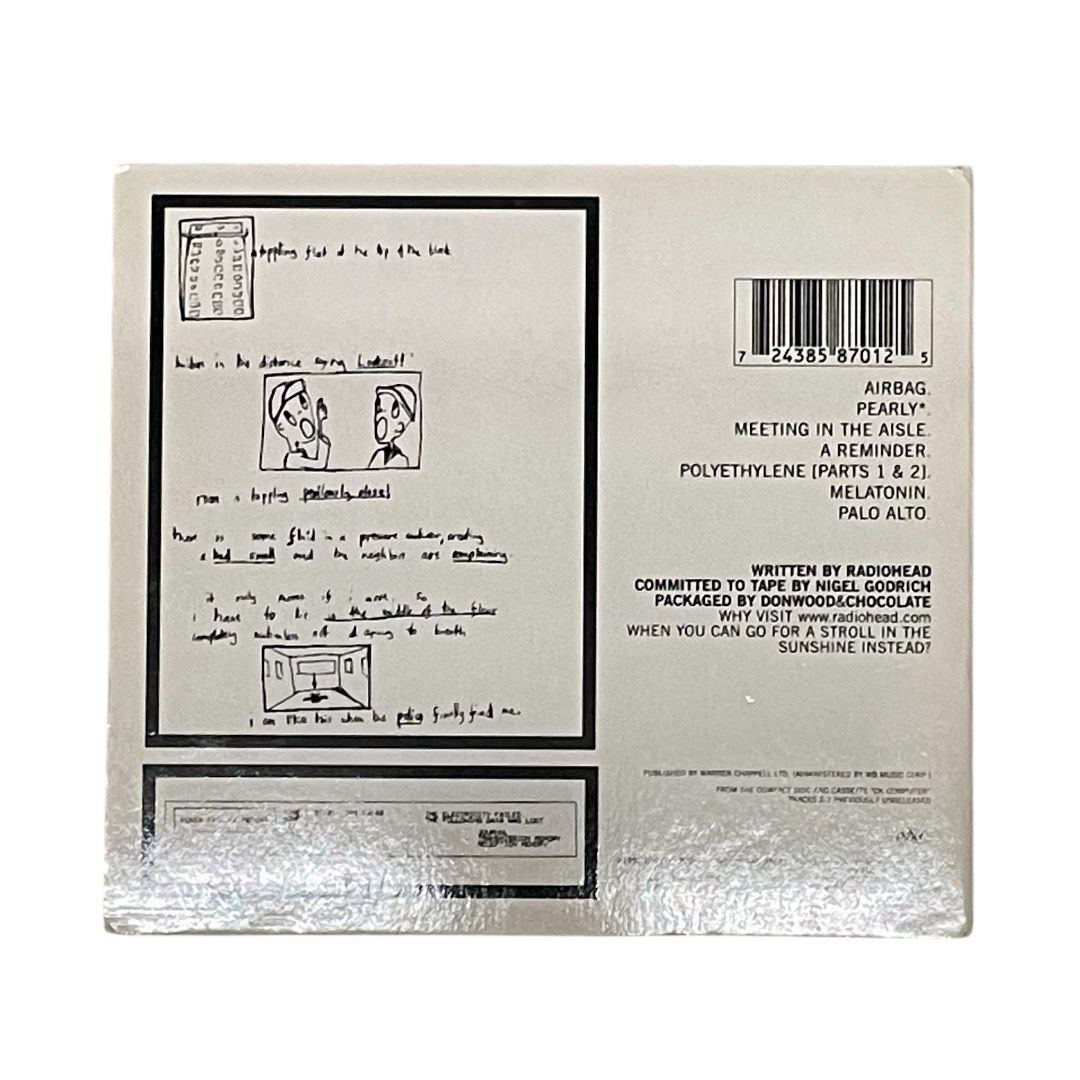 Radiohead – Airbag / How Am I Driving? [CD] (Category: CDs & DVDs) located in Paranaque City. Submitted by slvrcrss (Listing ID 1446535108, Image 3). Description: — The CD was only opened to check its condition — Please check the FAQs in the last image uploaded dm me for more pics/vids ! 💭.